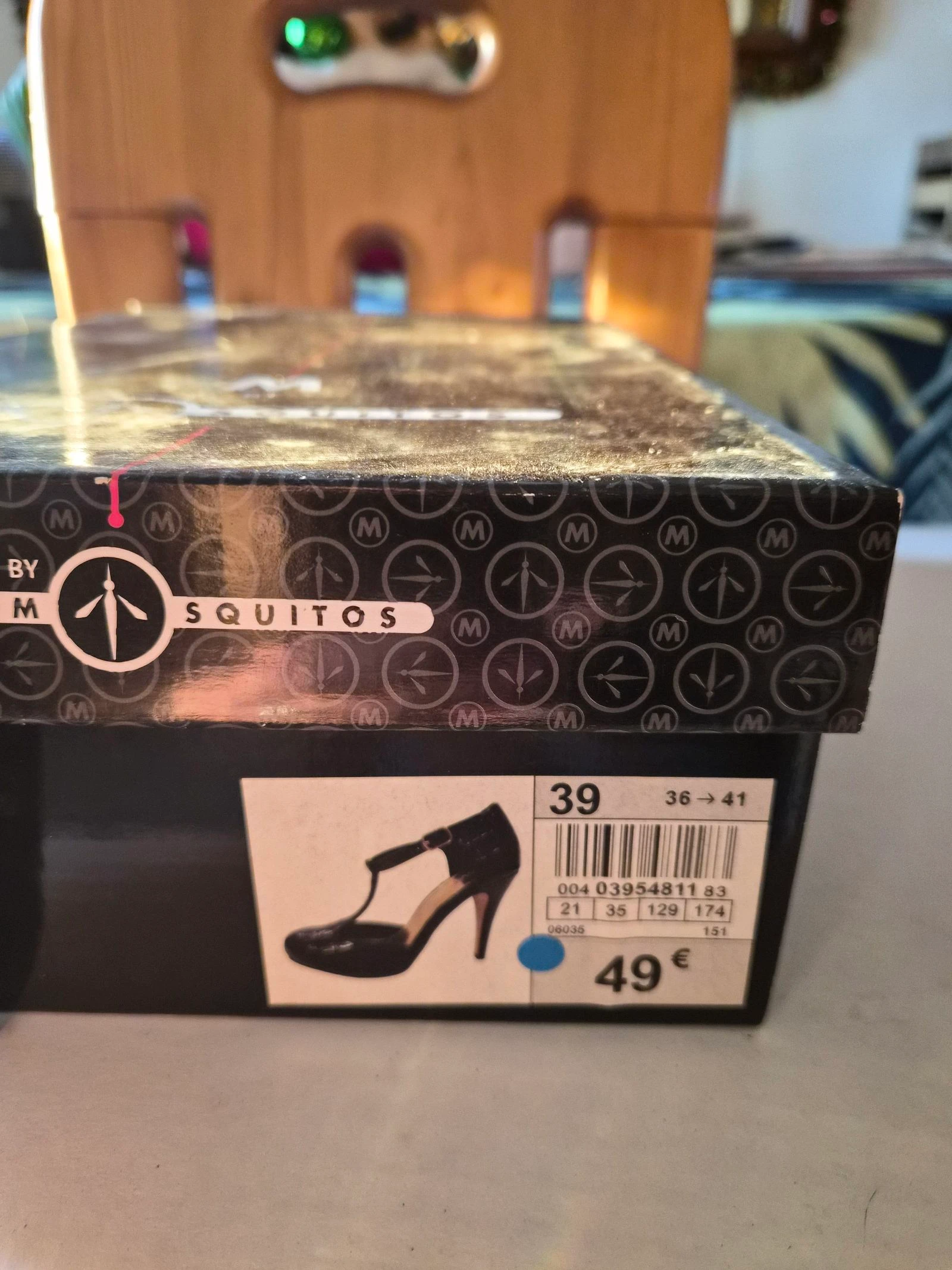 Zapatos de charol con tacones altos talla 39 – photo 9